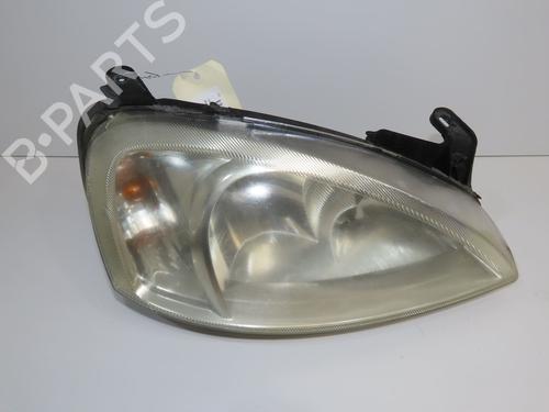 Used Right headlight Right headlight OPEL CORSA C (X01) 1.7 DTI (F08, F68) (75 hp) 33948444 33948444