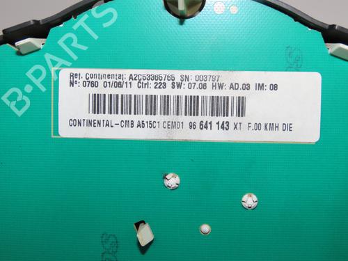 Instrument cluster CITROËN C3 II (SC_) 1.4 HDi 70 (SC8HZC, SC8HR0, SC8HP4) | BP33008069C47 - Image 4