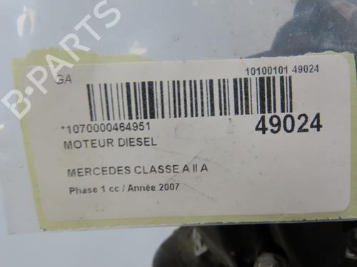 Used Engine Engine MERCEDES-BENZ A-CLASS (W169) A 160 CDI (169.006, 169.306) (82 hp) 40110537 40110537