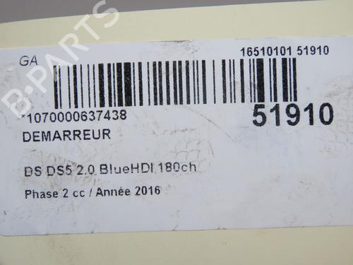 Starter DS DS 5 (KF_) 2.0 BlueHDi 180 | BP36939797M8  - Image 7