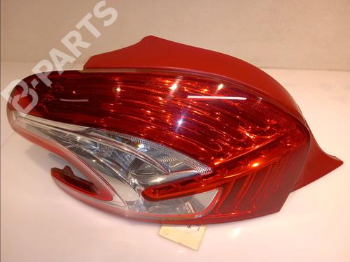 Used Left taillight PEUGEOT 208 I (CA_, CC_) 1.6 HDi (92 hp) 11832989
