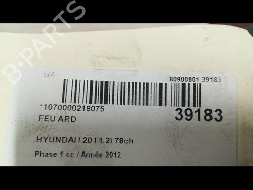 Used Right taillight HYUNDAI i20 I (PB, PBT) 1.2 (78 hp) 9606229