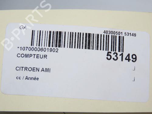 Instrument cluster CITROËN AMI (9A_) Electric (9AZ2CA) | BP36494552C47 - Image 4