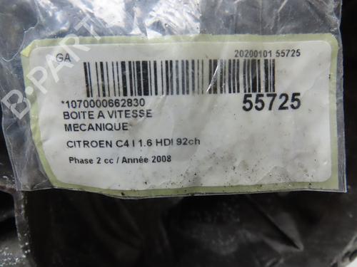 Used Gearbox Gearbox CITROËN C4 I (LC_) 1.6 HDi (109 hp) 33132497 33132497