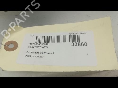 Rear left belt tensioner CITROËN C2 (JM_) 1.4 | BP9594631C89 