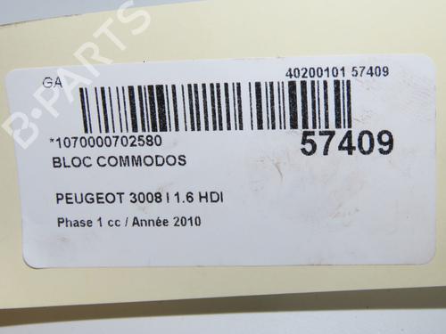 Steering column stalk PEUGEOT 3008 I MPV (0U_) 1.6 HDi | BP32399649I23 