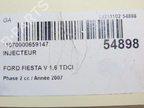 Used Injector FORD FIESTA V (JH_, JD_) 1.6 TDCi (90 hp) 29469691