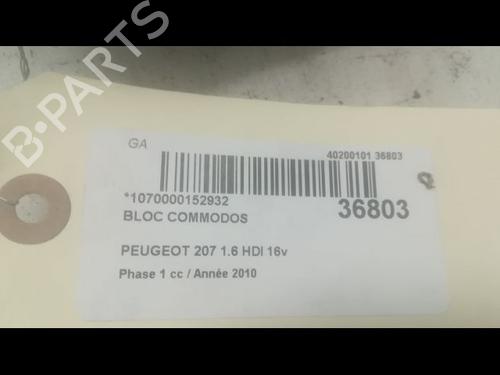 Used Steering column stalk PEUGEOT 207 (WA_, WC_) 1.6 HDi (90 hp) 9601316