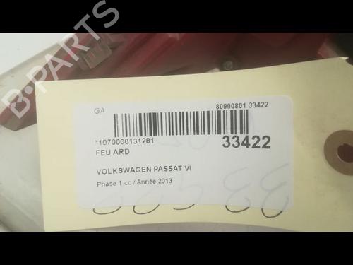 Used Right taillight VW PASSAT B7 (362) 1.6 TDI (105 hp) 9599145