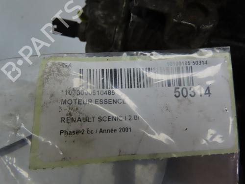 Used Engine RENAULT SCÉNIC I MPV (JA0/1_, FA0_) 2.0 16V (JA1D, JA17) (140 hp) 28828682