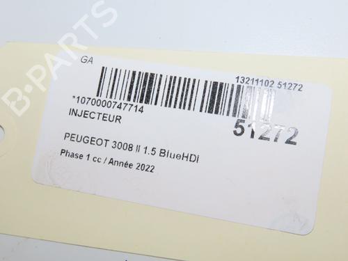 Injector RENAULT CLIO II Hatchback Van (SB0/1/2_) 1.5 dCi (SB3M) | BP36283500M100 - Image 4