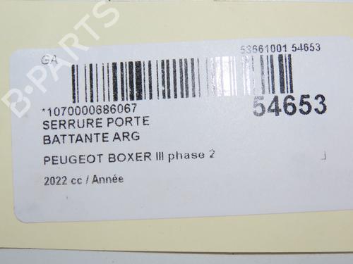 Tailgate lock PEUGEOT BOXER Van 2.2 BlueHDi 140 | BP30691903C101