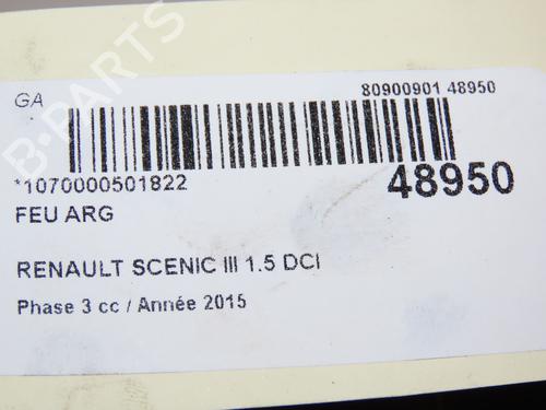 Left taillight RENAULT SCÉNIC III (JZ0/1_) 1.5 dCi | BP28832752C34 