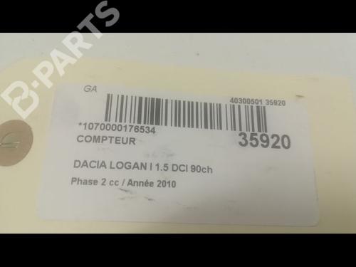 Instrument cluster DACIA LOGAN MCV (KS_) 1.5 dCi (KS0W) | BP9602305C47 