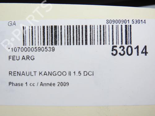 Left taillight RENAULT KANGOO BE BOP (KW0/1_) 1.5 dCi (KW0F) | BP28832798C34 