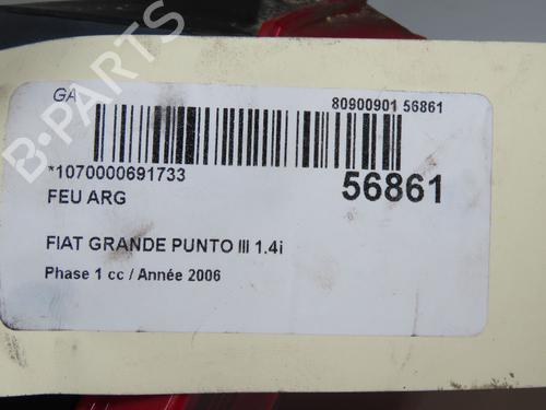 Left taillight SUZUKI SWIFT III (MZ, EZ) 1.3 (RS413, ZC11S) | BP31634229C34  - Image 6