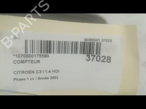 Used Instrument cluster CITROËN C3 I (FC_, FN_) 1.4 HDi (68 hp) 23174774