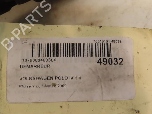 Used Starter Starter VW POLO IV (9N_, 9A_) 1.4 TDI (70 hp) 16572742 16572742