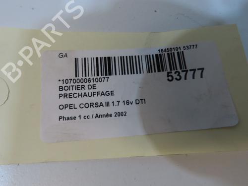 Electronic module OPEL CORSA C (X01) 1.7 DTI (F08, F68) | BP33711596M83 - Image 4
