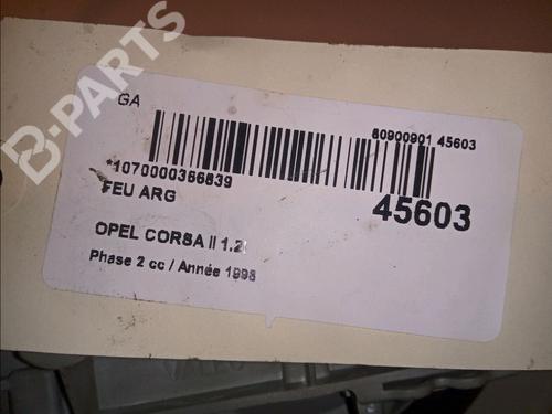 Left taillight OPEL CORSA B (S93) 1.2 i 16V (F08, F68, M68) | BP11104407C34 
