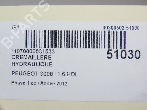 Steering rack PEUGEOT 3008 I MPV (0U_) 1.6 HDi | BP26383548M22