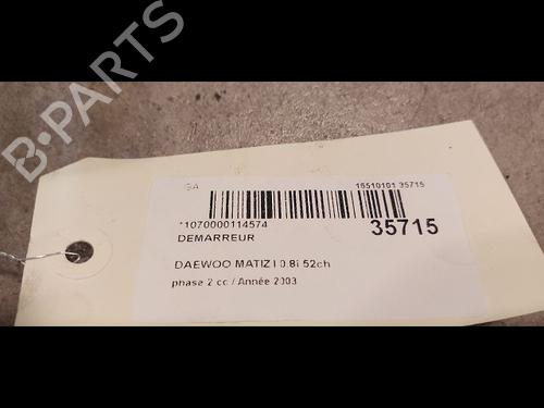 Starter DAEWOO MATIZ (M100, M150) 0.8 | BP23171903M8 - Image 3