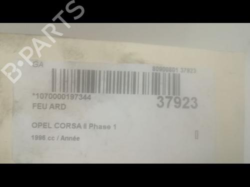 Used Right taillight OPEL CORSA B (S93) 1.4 i (F08, F68, M68) (60 hp) 9603625