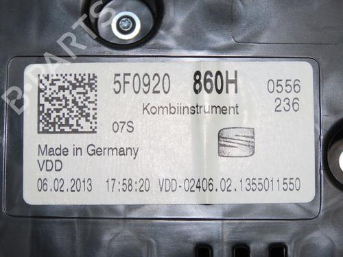 Instrument cluster SEAT LEON (5F1) 1.2 TSI | BP29601106C47 