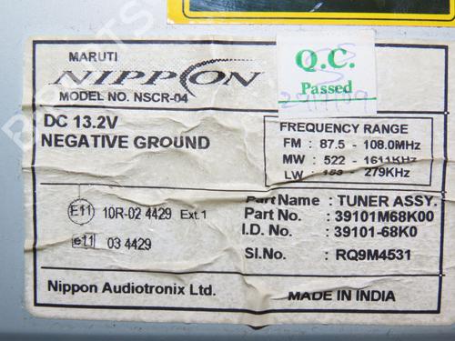 Radio NISSAN PIXO (UA0) 1.0 | BP23098692E6 