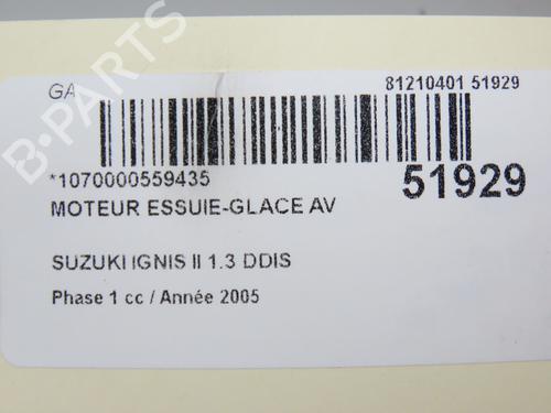 Used Front wiper motor SUZUKI IGNIS II (MH) 1.3 DDiS (RM413D) (70 hp) 28832985