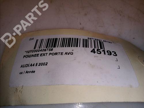 Front left exterior door handle AUDI A4 B6 Avant (8E5) 2.5 TDI quattro | BP12136405C128 