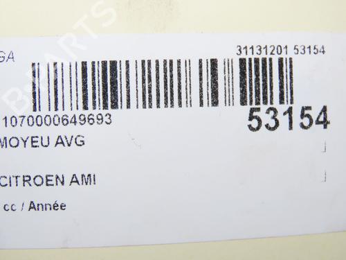 Right front steering knuckle CITROËN AMI (9A_) Electric (9AZ2CA) | BP36493977M26 - Image 5