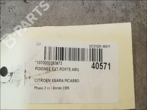 Rear left exterior door handle CITROËN XSARA PICASSO (N68) 1.6 HDi | BP9611711C130 