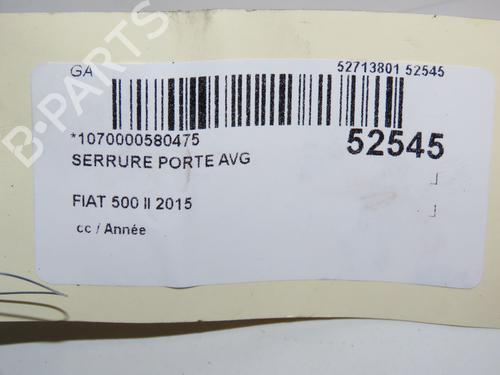 Used Front left lock FIAT 500L (351_, 352_) 1.3 D Multijet (199LXY1A, 199LXY11) (84 hp) 28831658