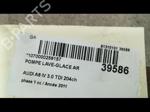 Used Washer pump Washer pump AUDI A6 C7 Avant (4G5, 4GD) 3.0 TDI (204 hp) 14881365 14881365