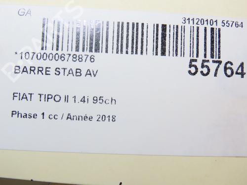 Anti roll bar FIAT TIPO Hatchback (356_, 357_) 1.4 (356HXA1B, 357) | BP30164301M96 - Image 5