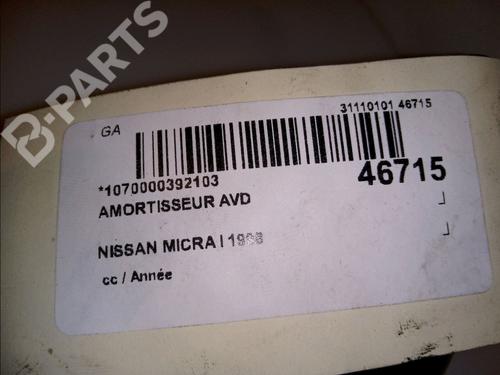 Right front shock absorber NISSAN MICRA II (K11) 1.0 i 16V | BP11516993M17 