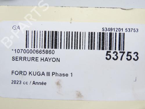 Tailgate lock FORD KUGA III (DFK) 2.5 Hybrid Flex | BP33998890C101 - Image 5