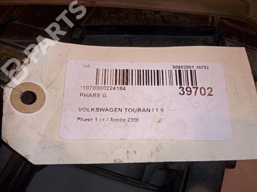 Left headlight VW TOURAN (1T1, 1T2) 1.9 TDI | BP9611340C28 