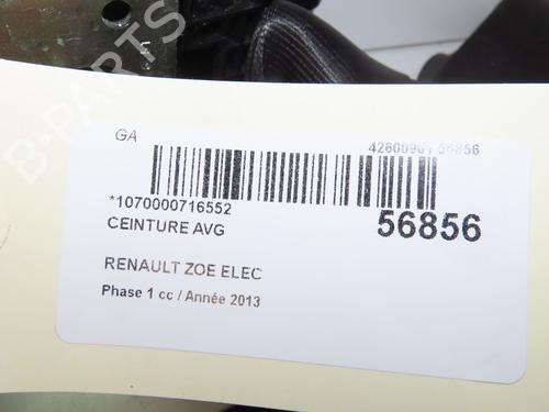 Front left seatbelt RENAULT ZOE (BFM_) ZOE | BP34048958I26 - Image 4