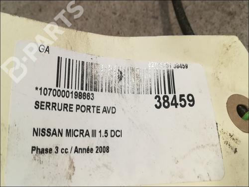 Front right lock NISSAN MICRA III (K12) 1.5 dCi | BP9603751C97 