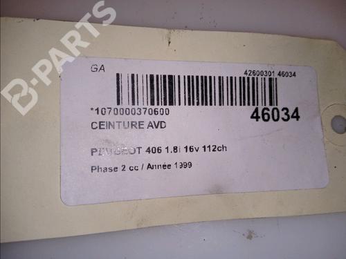 Front right belt tensioner PEUGEOT 406 (8B) 1.8 16V | BP11101652C88 