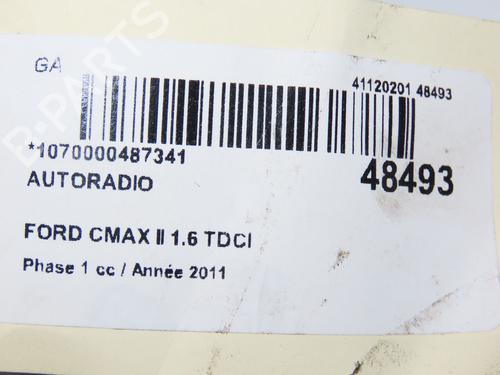 Used Radio FORD C-MAX II (DXA/CB7, DXA/CEU) 1.6 TDCi (115 hp) 16648082