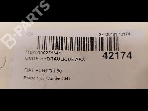 ABS pump FIAT PUNTO (188_) 1.2 60 (188.030, .050, .130, .150, .230, .250) | BP9614008M43 
