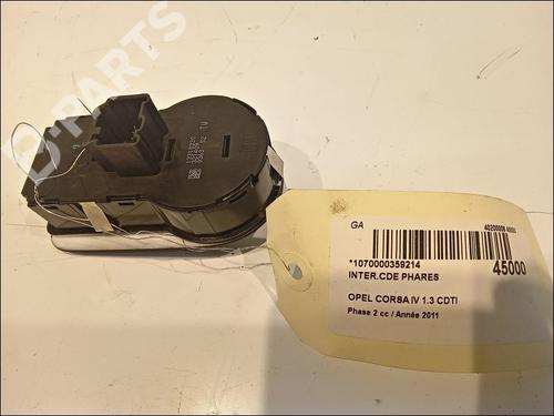 Headlight switch OPEL CORSA D (S07) 1.3 CDTI (L08, L68) | BP11100717I24 