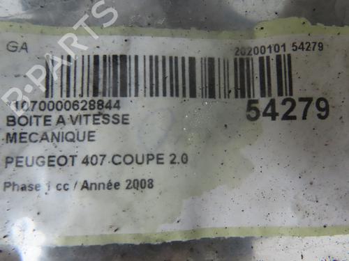 Used Gearbox PEUGEOT 407 Coupe (6C_) 2.0 HDi (136 hp) 30978811