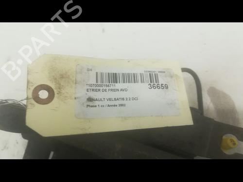 Right front brake caliper RENAULT VEL SATIS (BJ0_) 2.2 dCi (BJ0E, BJ0F) | BP14877328M104 