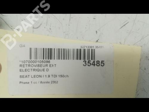 Right mirror SEAT LEON (1M1) 1.9 TDI | BP9597456C27 