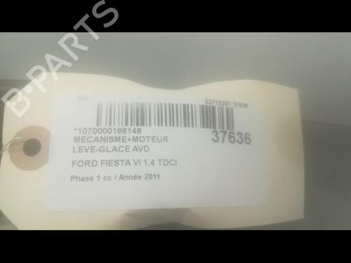 Used Front right window mechanism FORD FIESTA VI (CB1, CCN) 1.4 TDCi (70 hp) 9601703