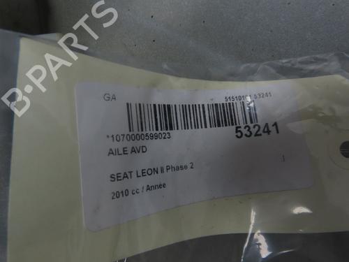 Right front fenders SEAT LEON (1P1) 2.0 TDI | BP28830917C42 